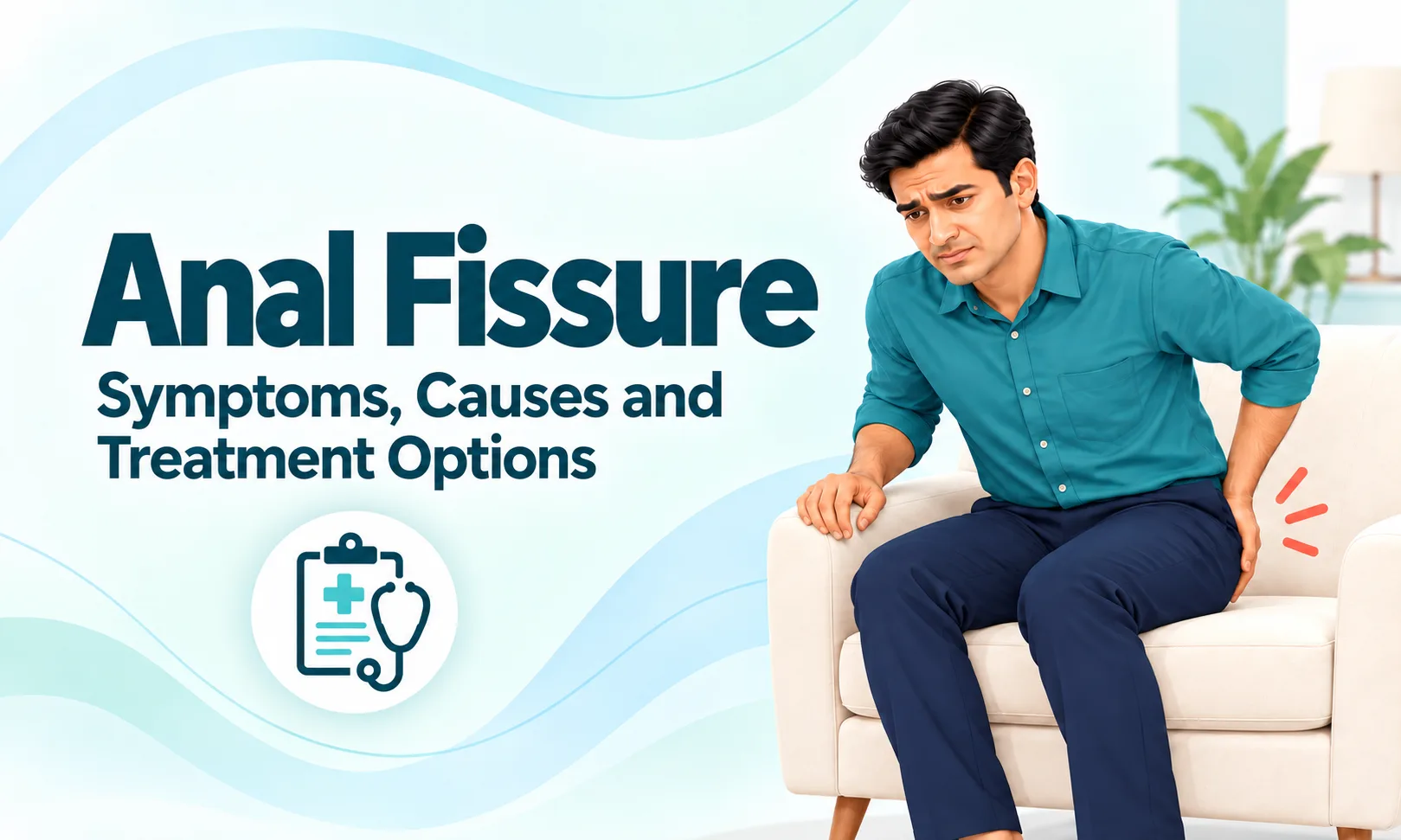 Anal fissure symptoms, causes and treatment options